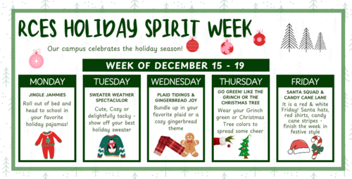 Holiday Spirit Week
