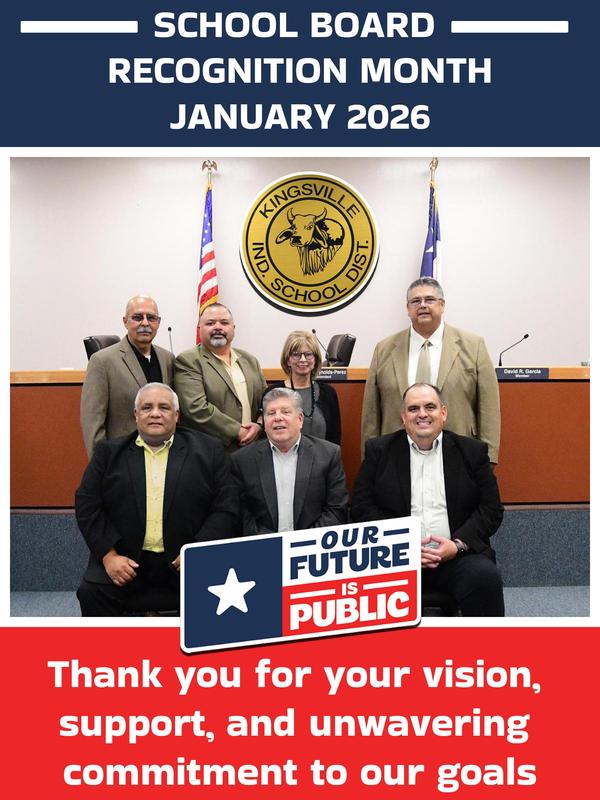 School Board Recognition Flyer