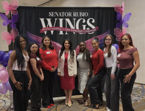 It was such a great opportunity to meet our amazing senator Susan Rubio and have lunch with her aswell.