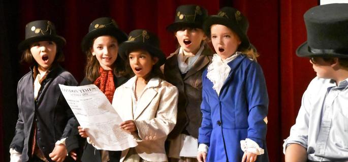 Singing in the School Play