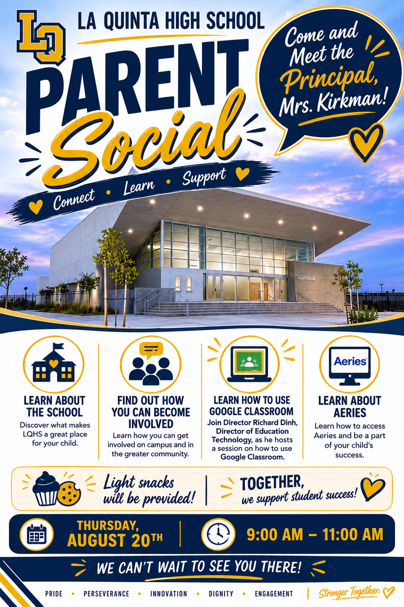 La Quinta High School Parent Social Featured Photo