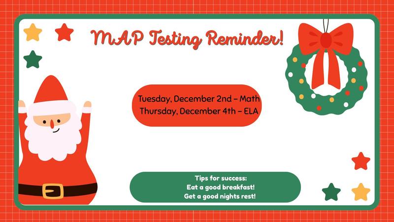 MAP Testing Dates! Featured Photo
