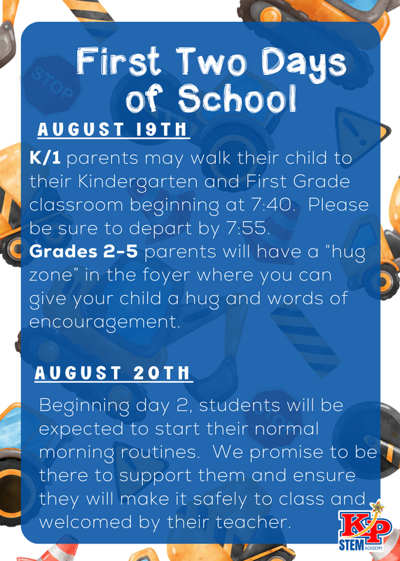 First Two Days of School Routines