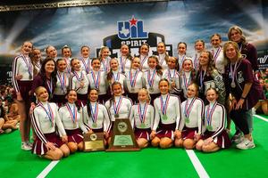 Davenport High School cheer team