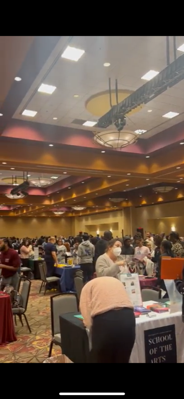 HS Students Attend College + Vocational Fairs