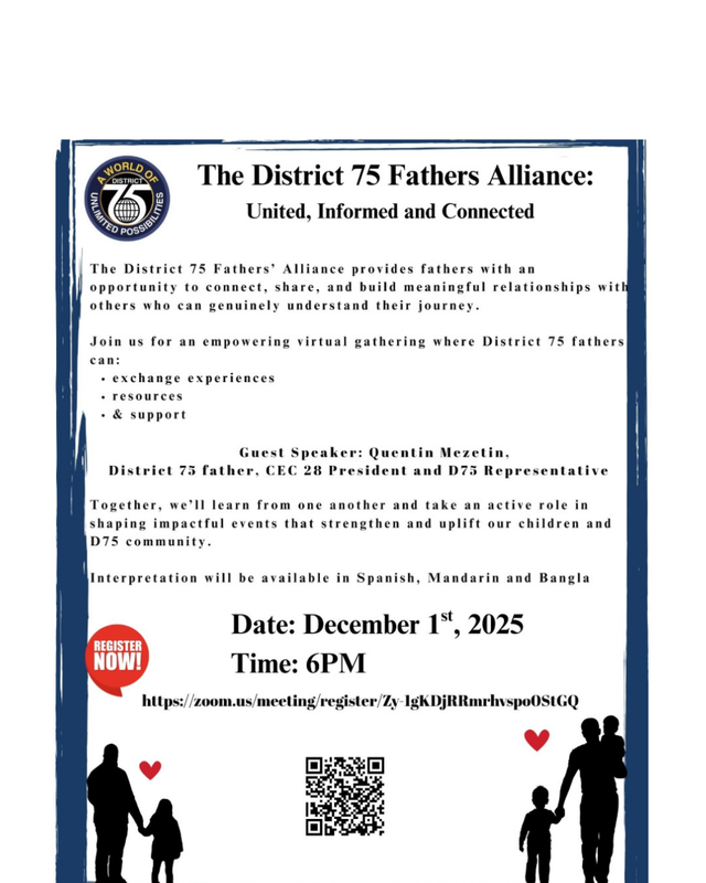 Text with pictures of father with a child