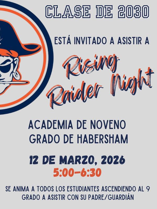 Rising Raider Night - March 12th