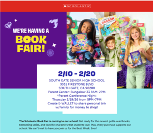 Book Fair Flyer