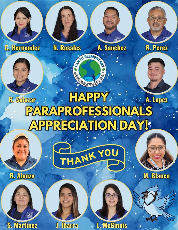 Paraprofessionals Appreciation Day!