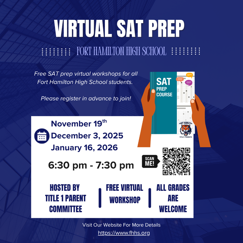 FREE SAT Prep Virtual Workshops