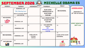 September Calendar