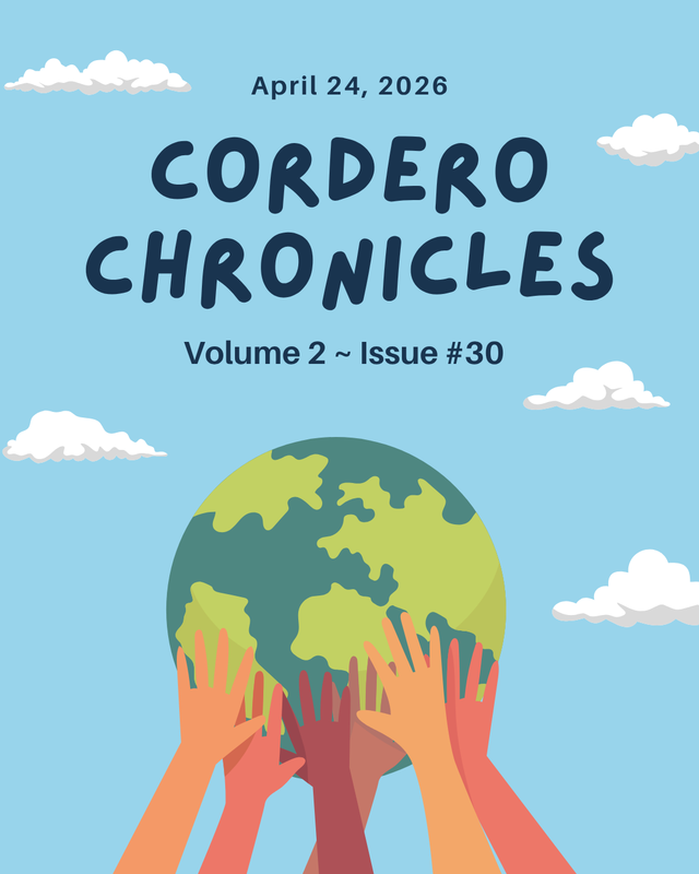 CORDERO CHRONICLES  Volume 2 ~ Issue #30 Featured Photo
