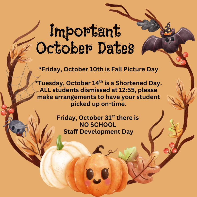 Important October Dates