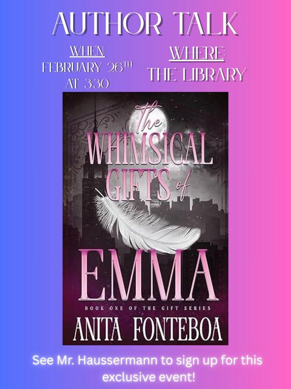 Meet Anita Fonteboa on Feb 26