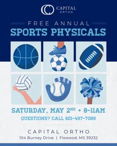 Free Physicals at Capital Ortho - May 2nd Featured Photo