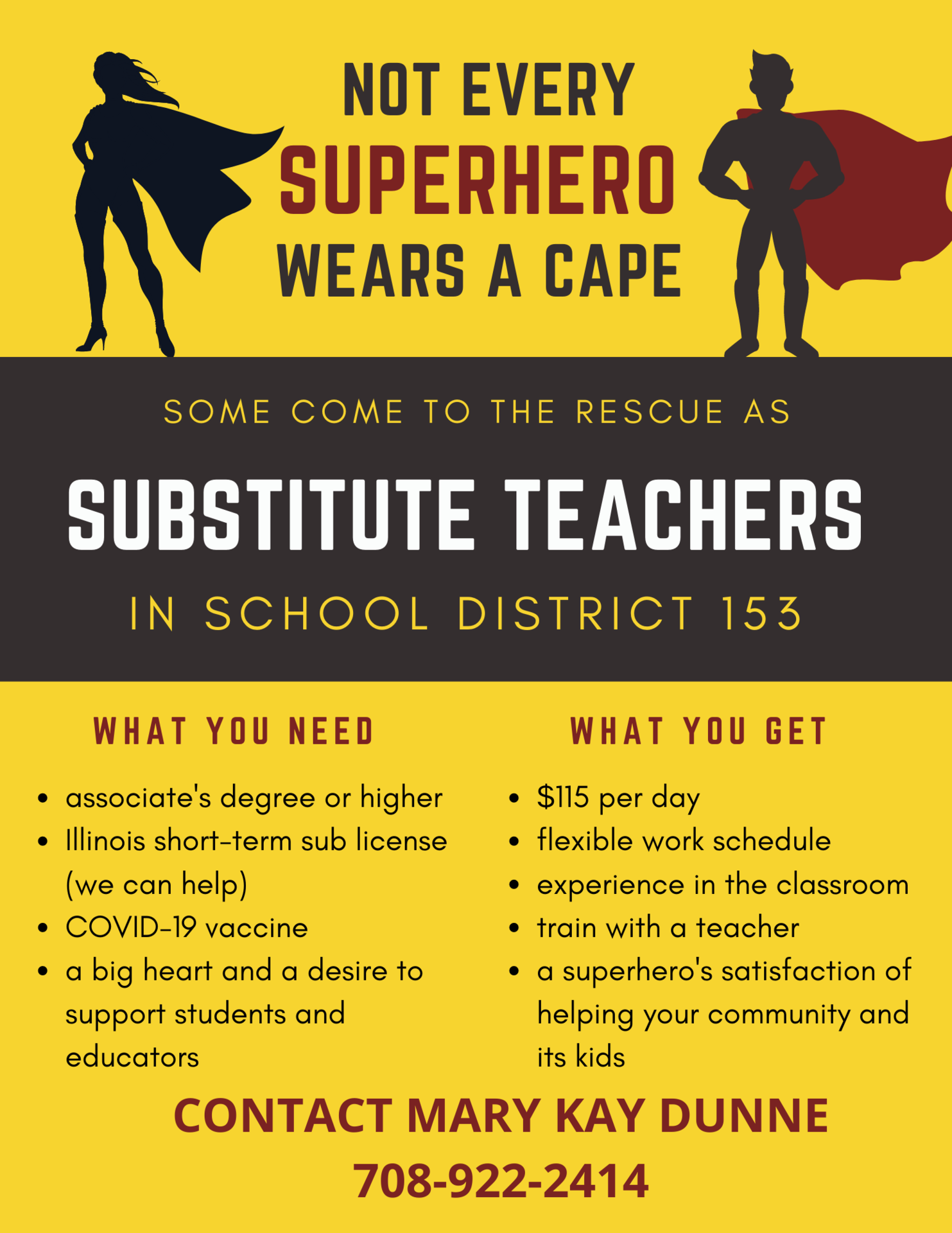 become a substitute