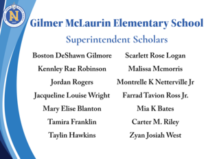 Superintendent Scholars