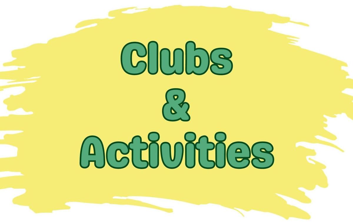 Clubs & Activities Graphic