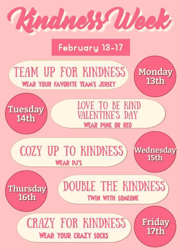 Kindness Week to begins February 13th Featured Photo