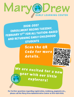 Preschool Registration Flyer