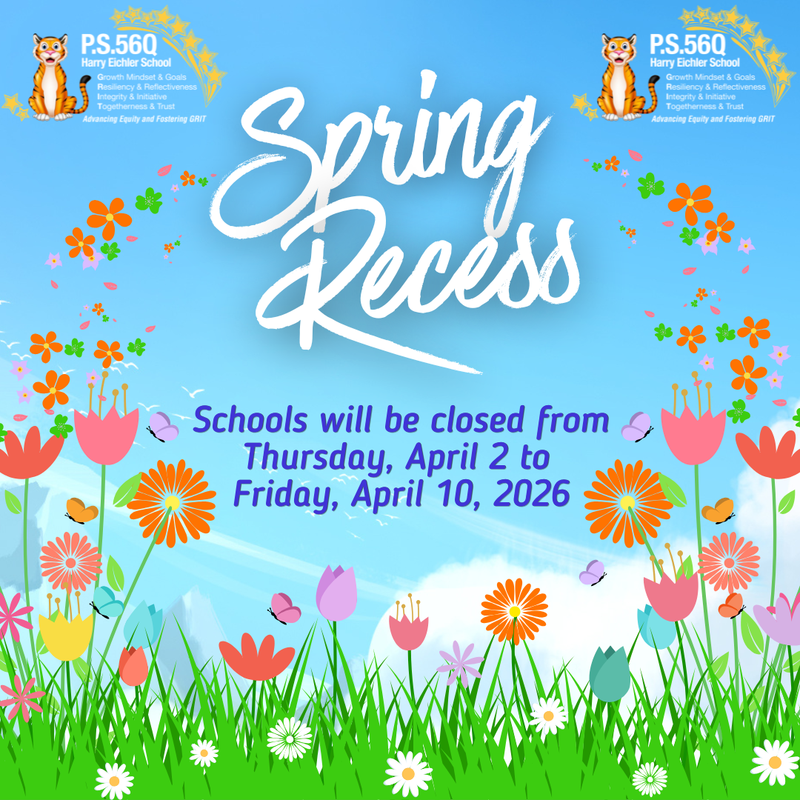Spring Recess Flyer (English)