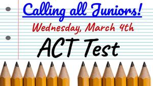 ACT test for Juniors