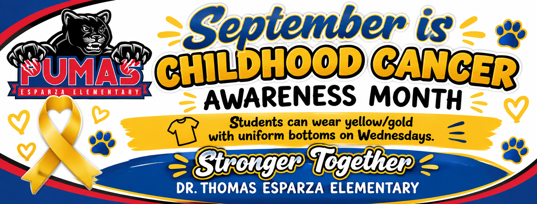 September is Childhood Cancer Awareness Month