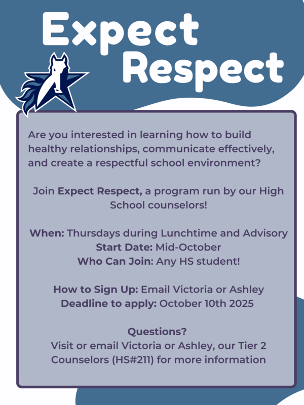 Expect Respect: A Program for Building Positive Relationships