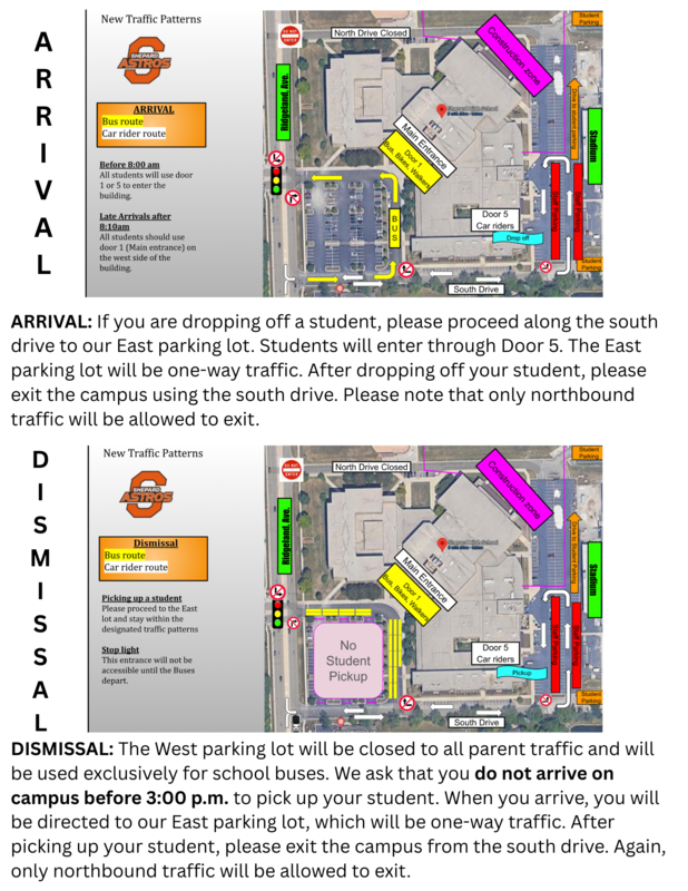 25-26 ARRIVAL & DISMISSAL PROCEDURES