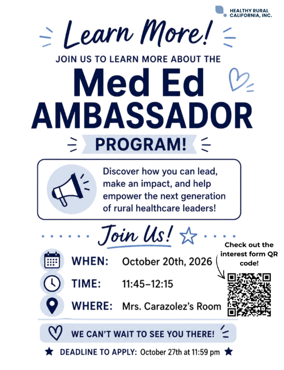 Med Ed Ambassador Program