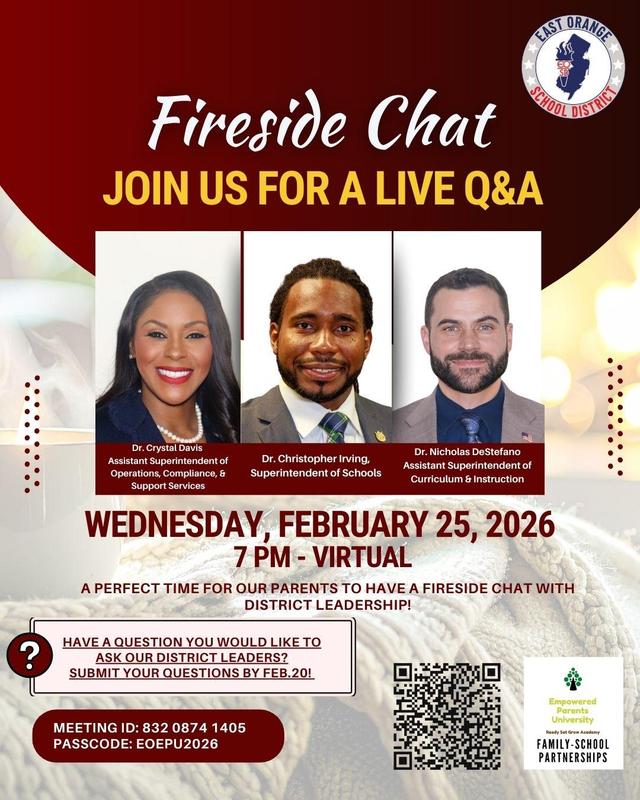 EPU Fireside Event Feb 25th 7 pm