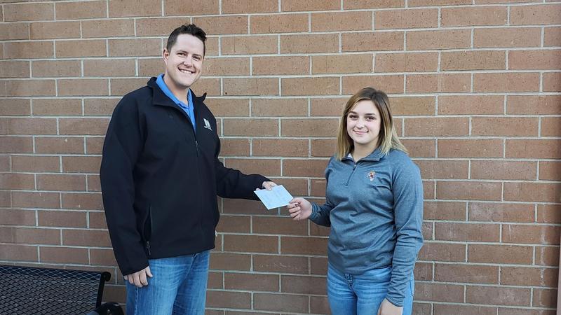 Raelin Borley November 2020 Student of the Month
