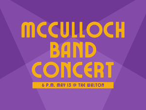 promo graphic - MJH band concert spring 2026