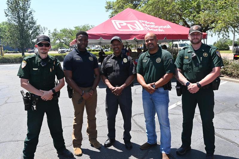Pike County Sheriff’s Office Chief Damian Gatlin, along with members of the Sheriff’s Office team, attended the Lineman and First Responders Appreciation Luncheon held at the main branch of Pike National Bank