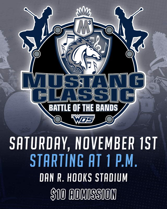 Mustang Classic Battle of the Bands Event Flyer