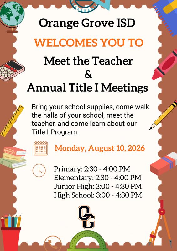 SAVE THE DATE: AUGUST 10th Meet the Teacher Featured Photo