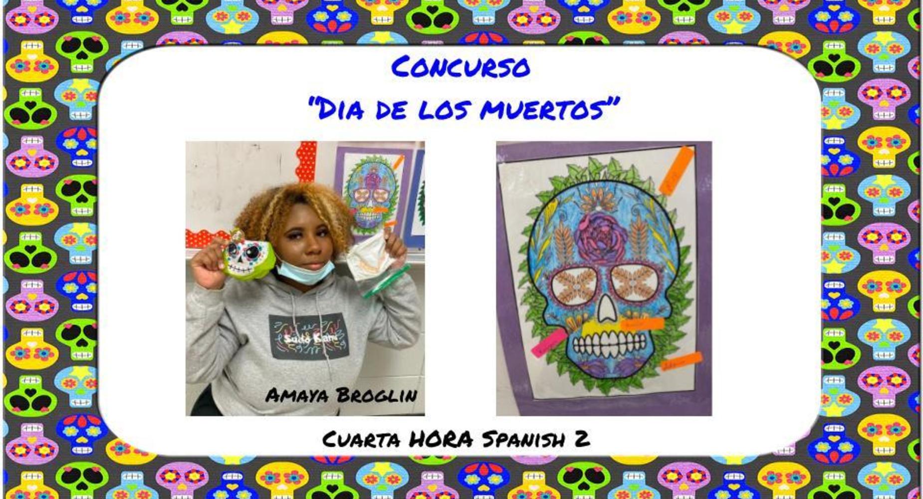 Ms. Cruz Day of the Death Contest