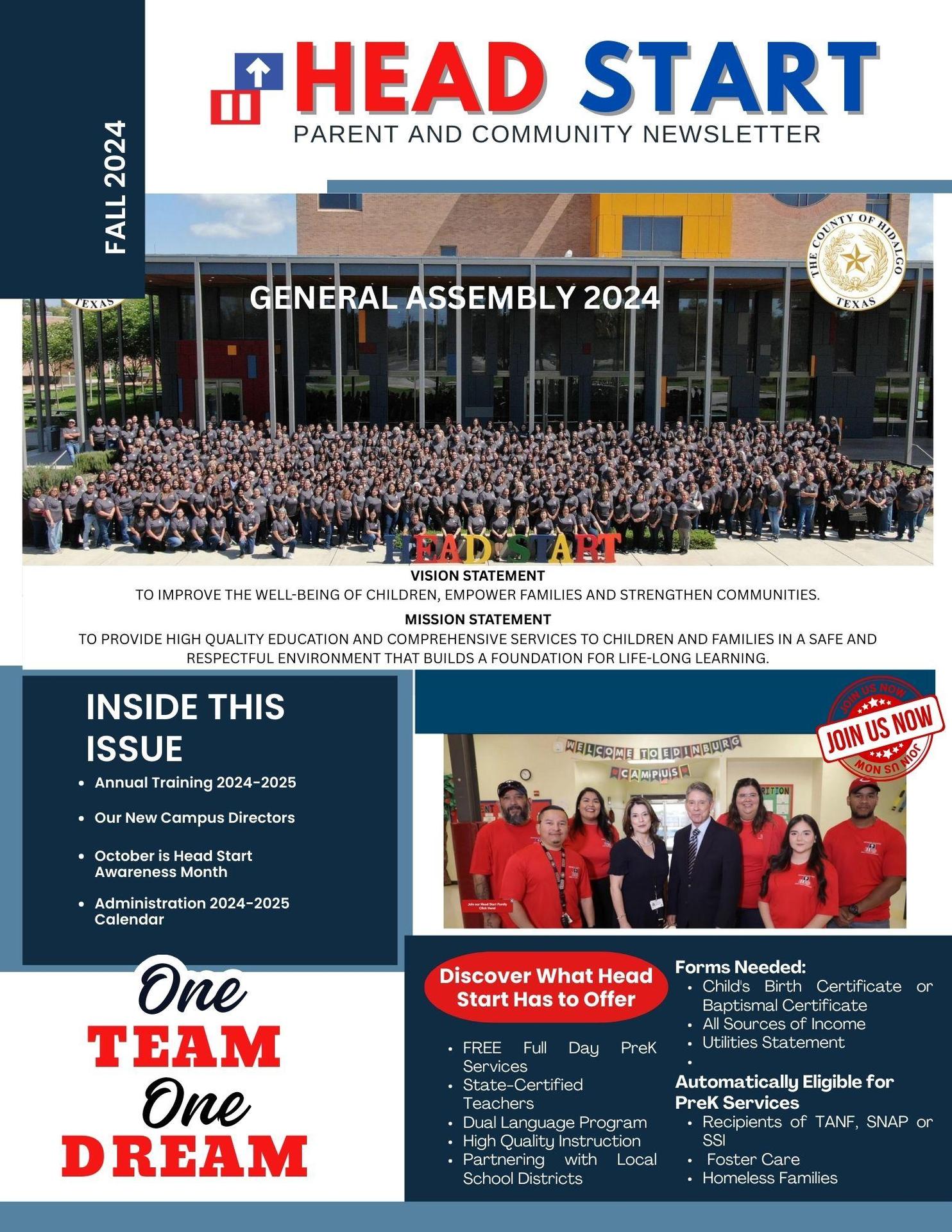 HS Fall Newsletter 2024
