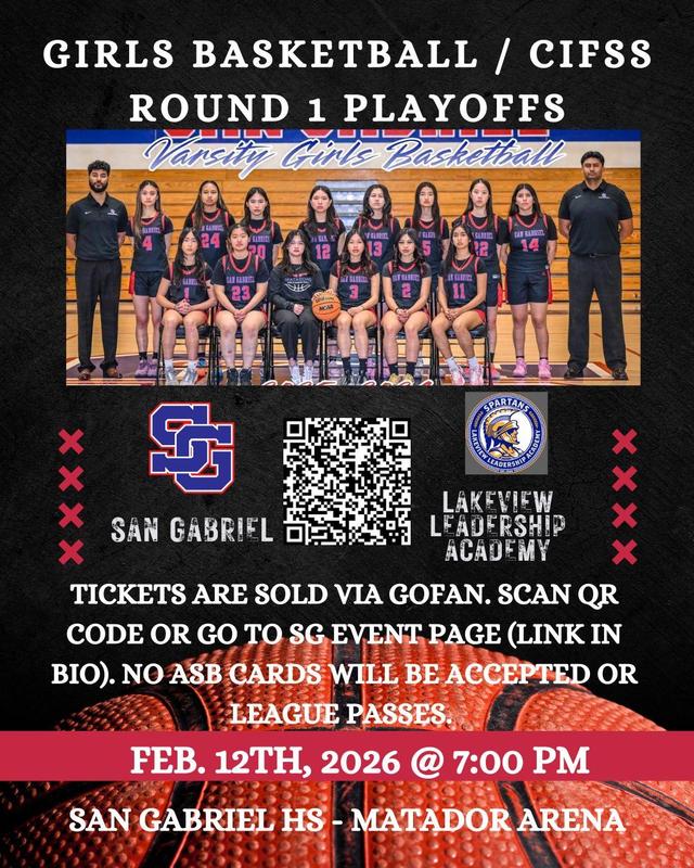 Girls Basketball CIF 1st Round Playoff Game Featured Photo