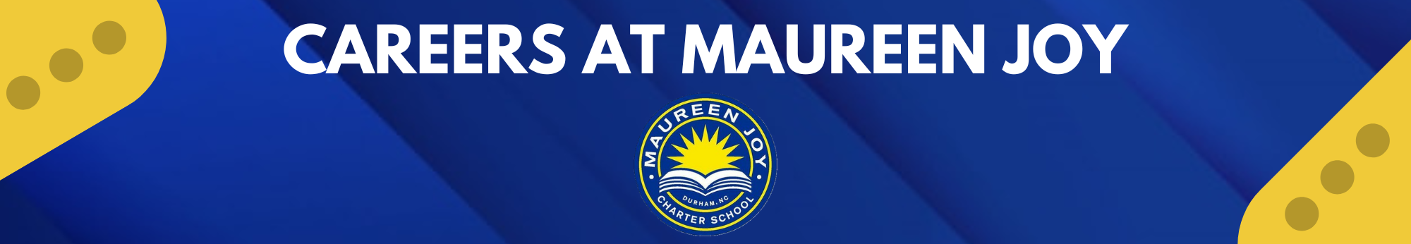 Careers at Maureen Joy banner