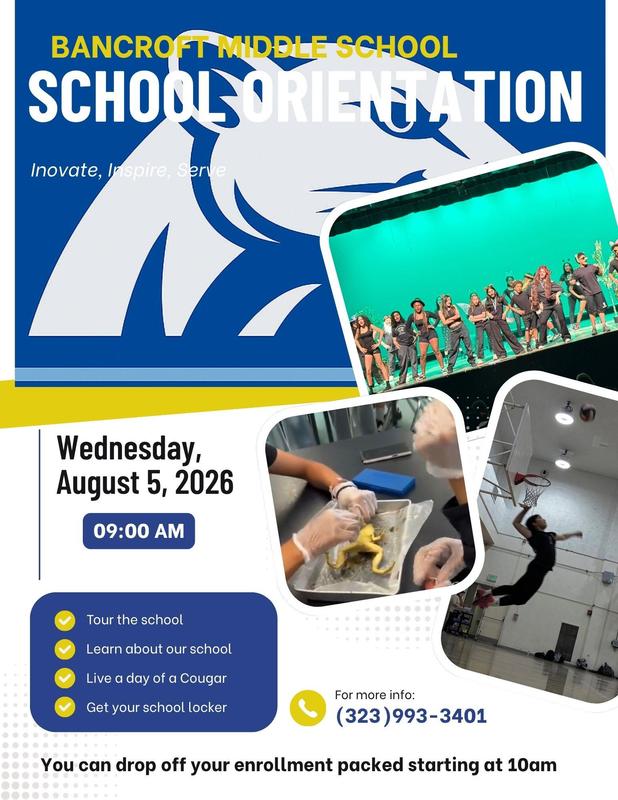 BMS Orientation Flyer