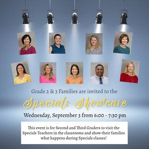 Specials Showcase