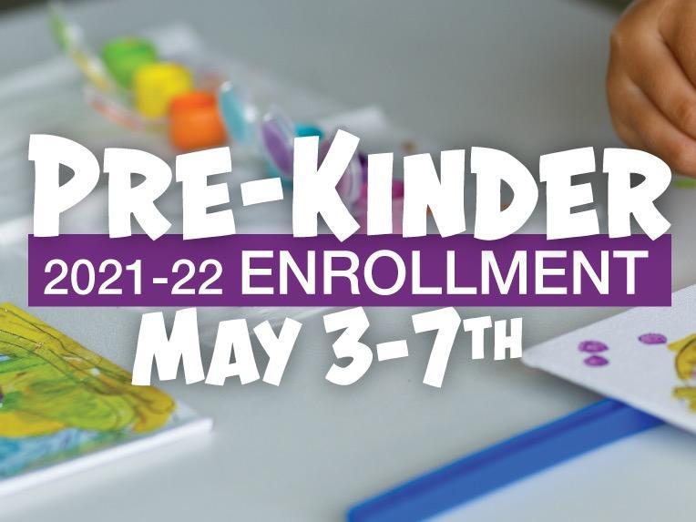 Pre-Kinder enrollment image