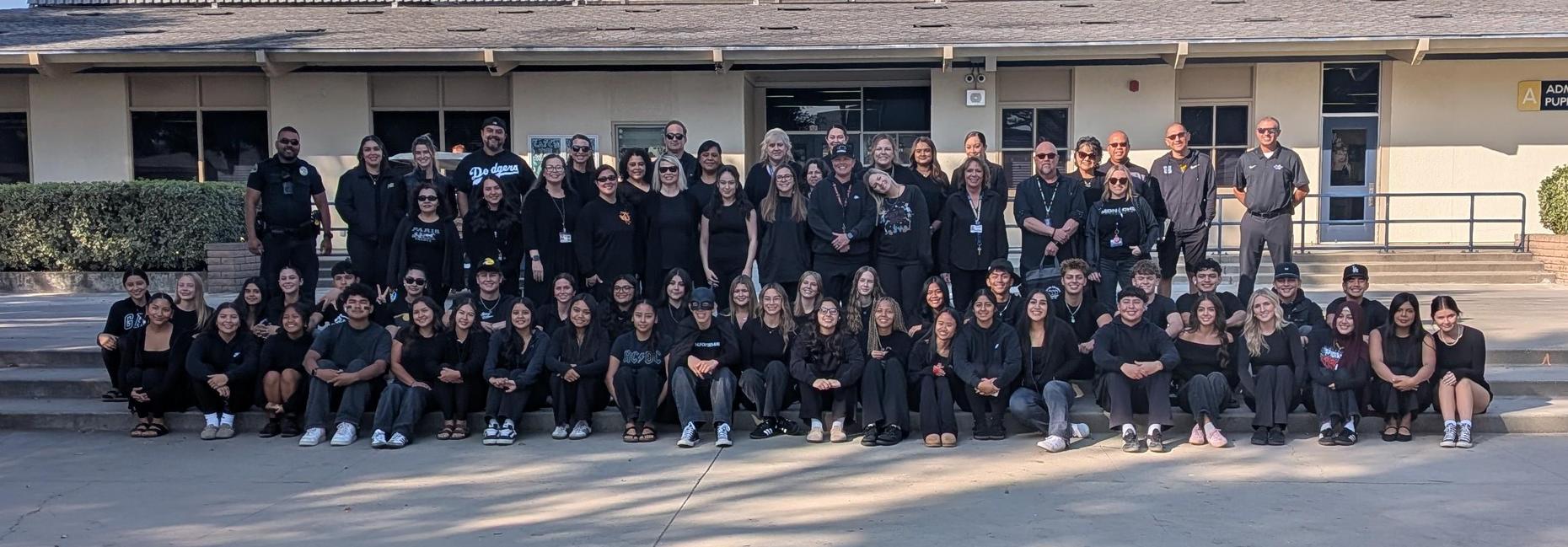 MHS Staff and ASB kiddos