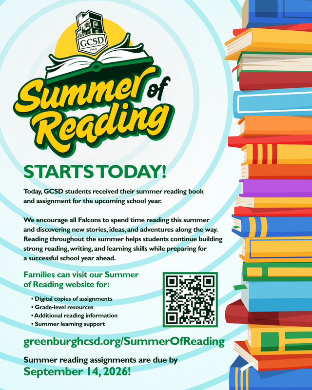 2026 Summer of Reading Flyer ENGLISH