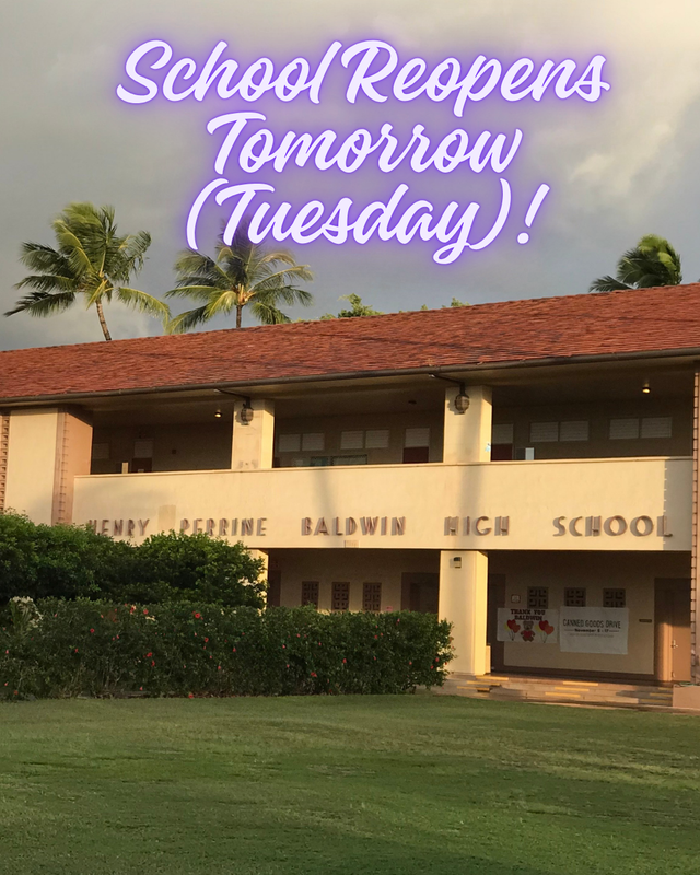 school is open