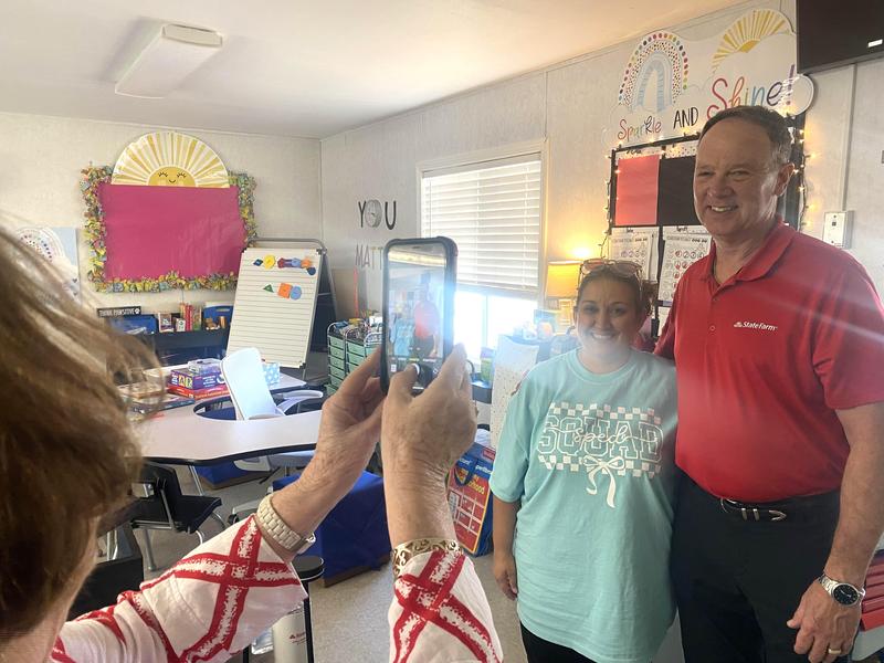 Ms Amanda Rutledge Jeffery Wilson State Farm Teacher of the Month Presentation