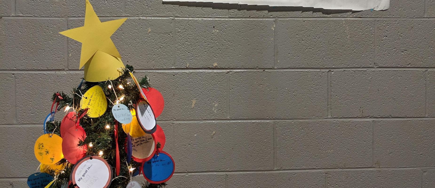 Goal Tree in Cafeteria