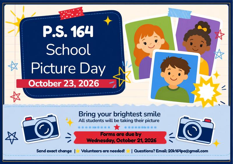there will be Picture Day flyer for october 23