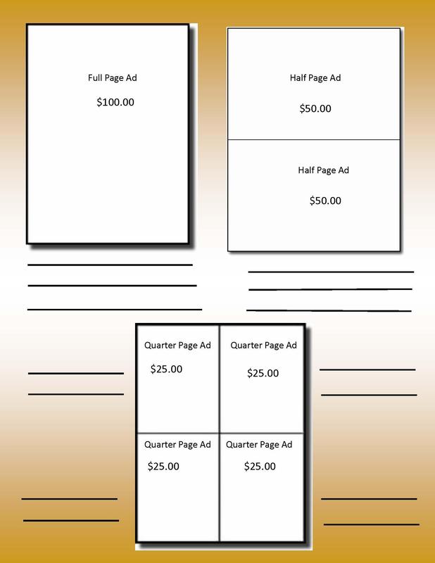 McComb High School Football Program Ad Order Form